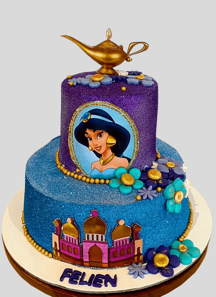 Gorgeous Princess Jasmine Cake