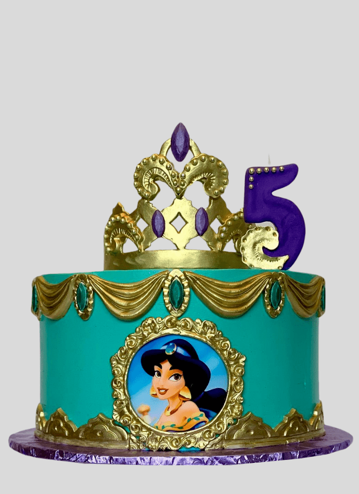 Graceful Princess Jasmine Cake