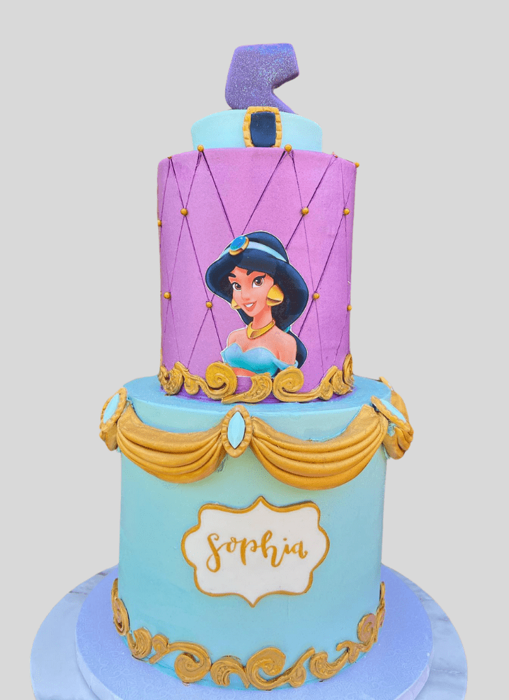 Handsome Princess Jasmine Cake