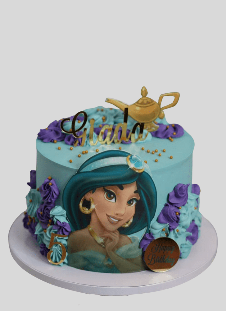 Lovely Princess Jasmine Cake Design