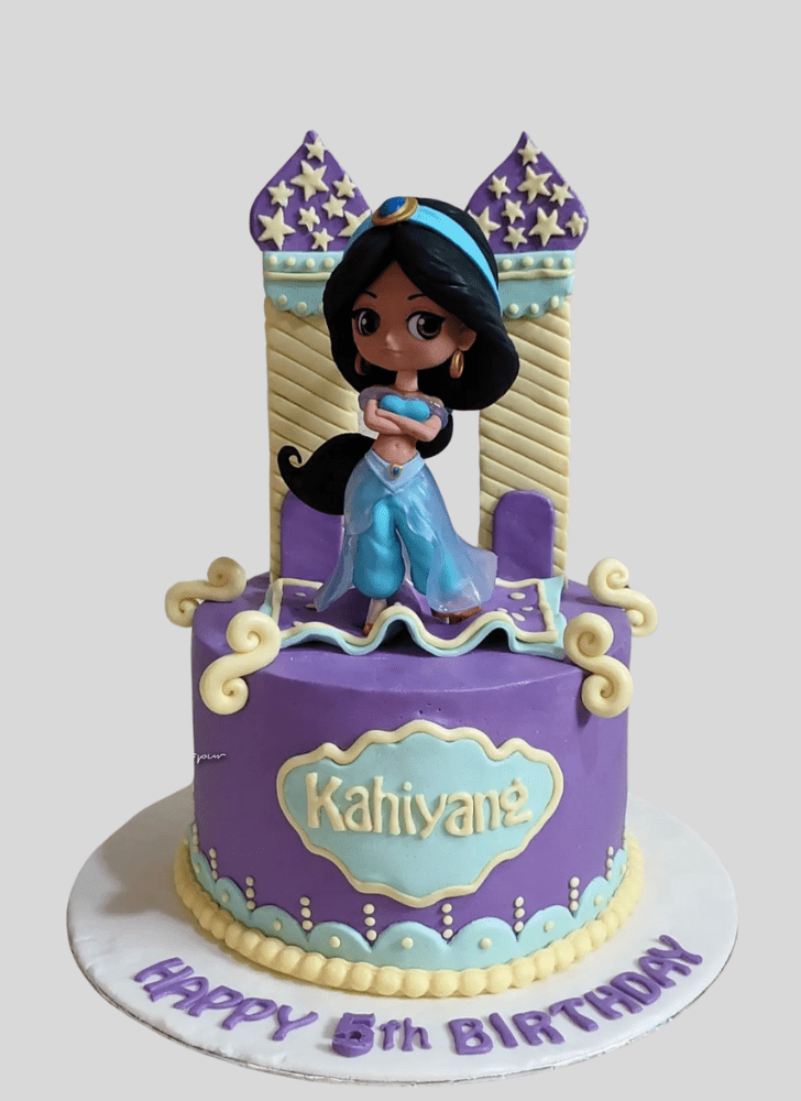 Mesmeric Princess Jasmine Cake