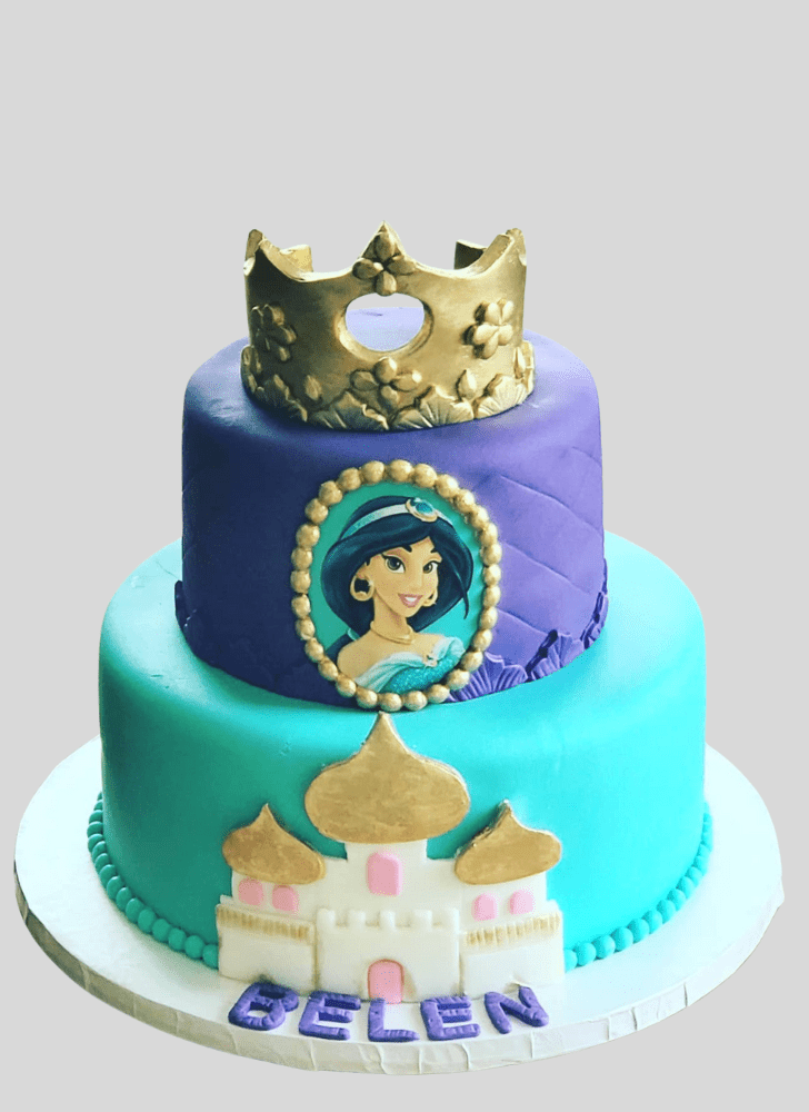 Nice Princess Jasmine Cake