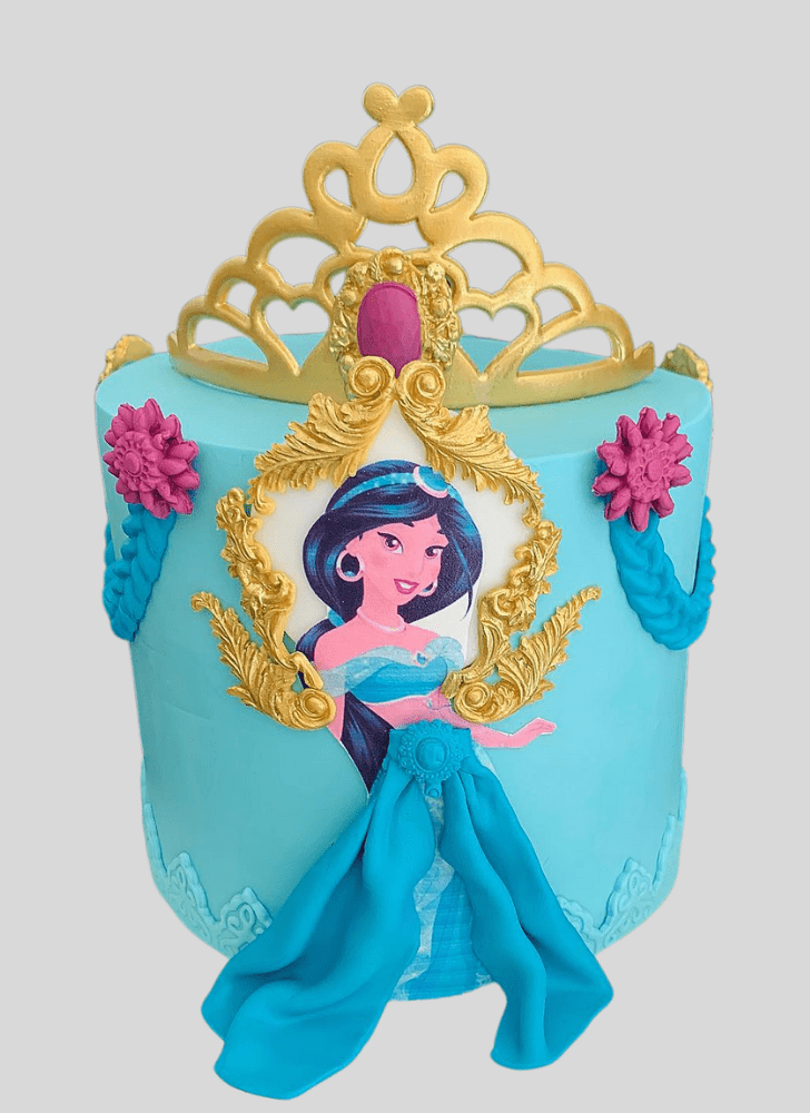 Pleasing Princess Jasmine Cake