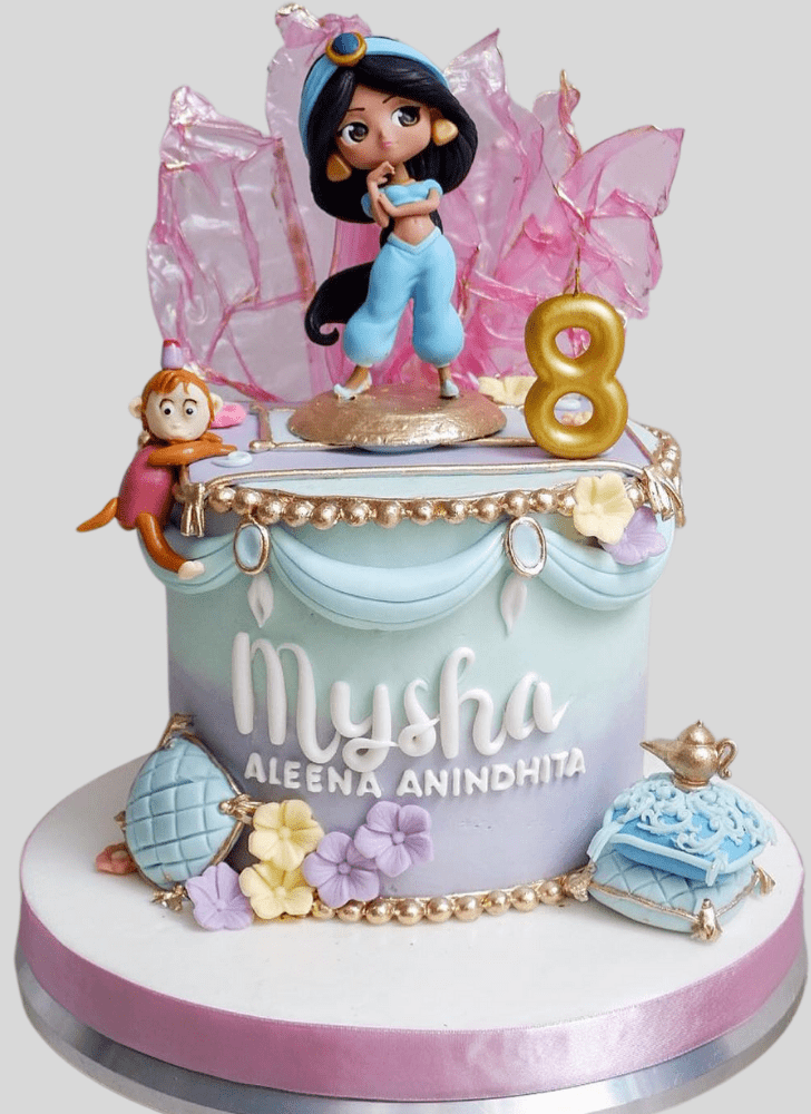 Radiant Princess Jasmine Cake