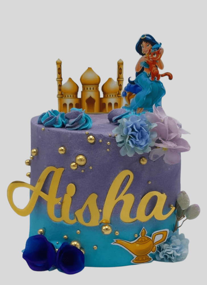 Refined Princess Jasmine Cake