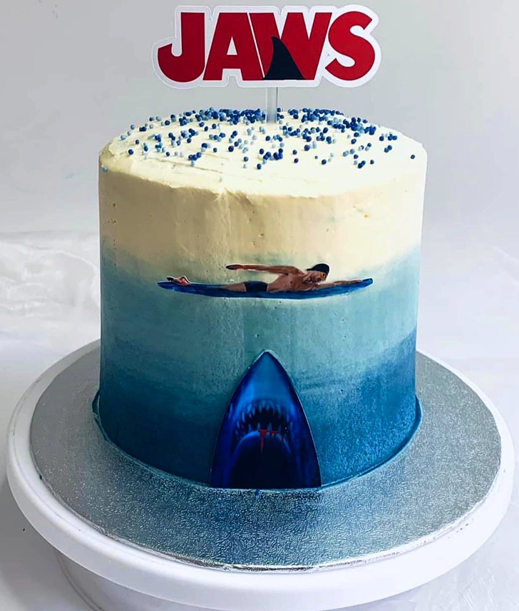 Alluring Jaws Cake