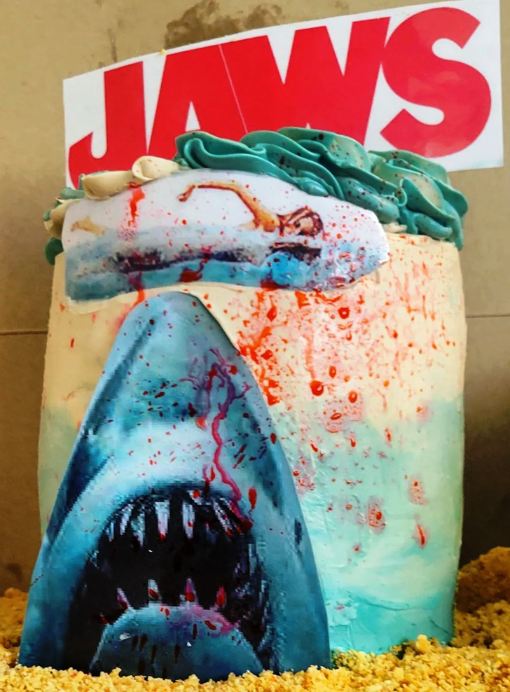Appealing Jaws Cake