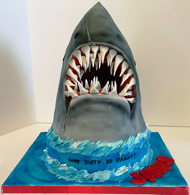 Captivating Jaws Cake