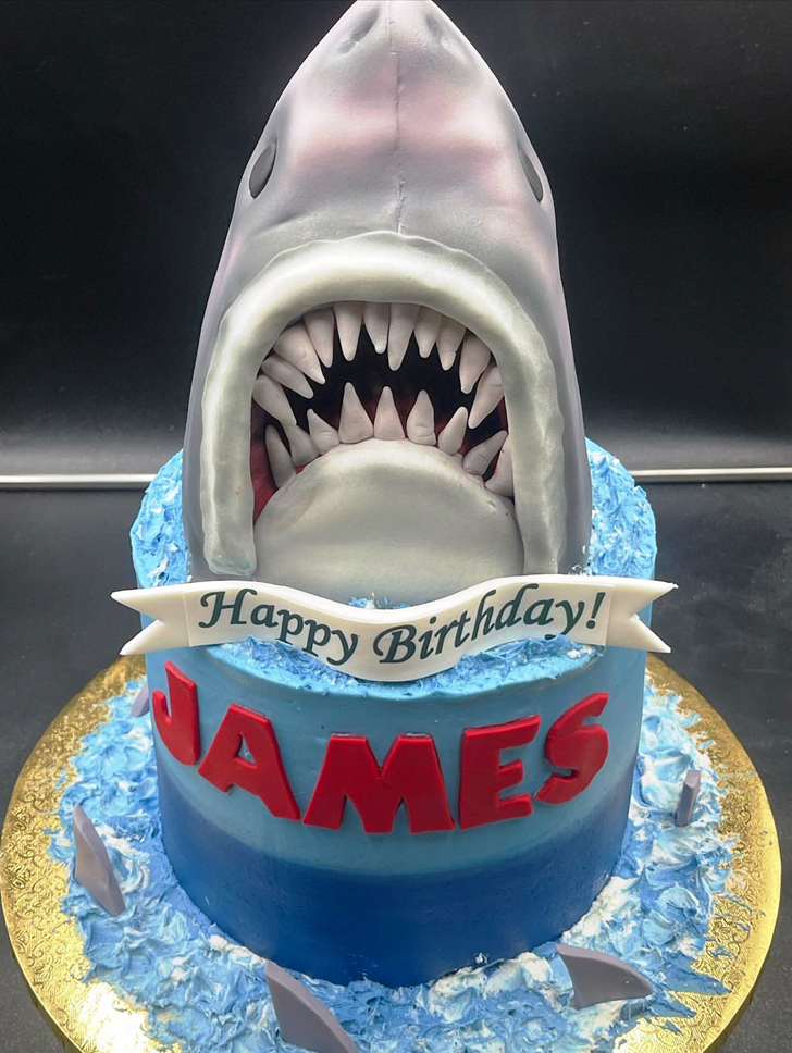 Magnificent Jaws Cake