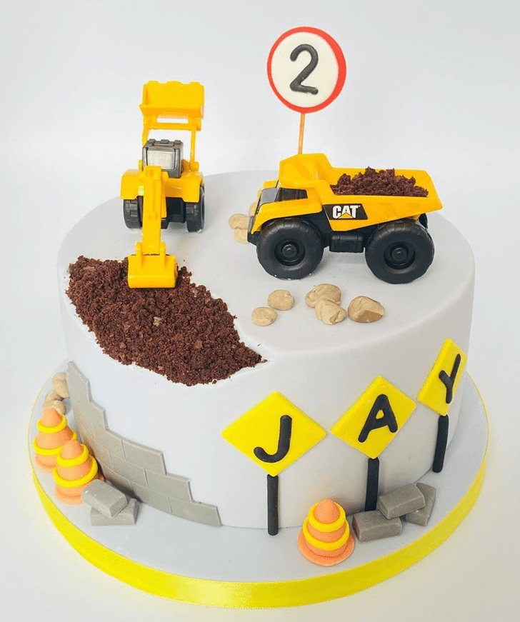 Admirable JCB Cake Design