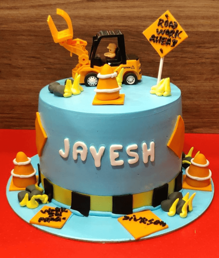 Cute JCB Cake