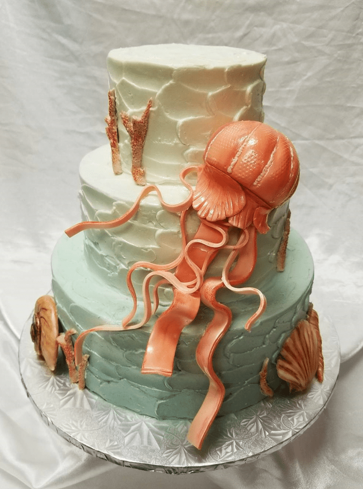 Angelic Jellyfish Cake