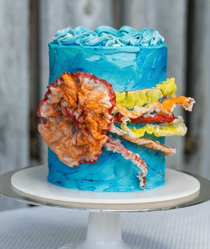Dazzling Jellyfish Cake