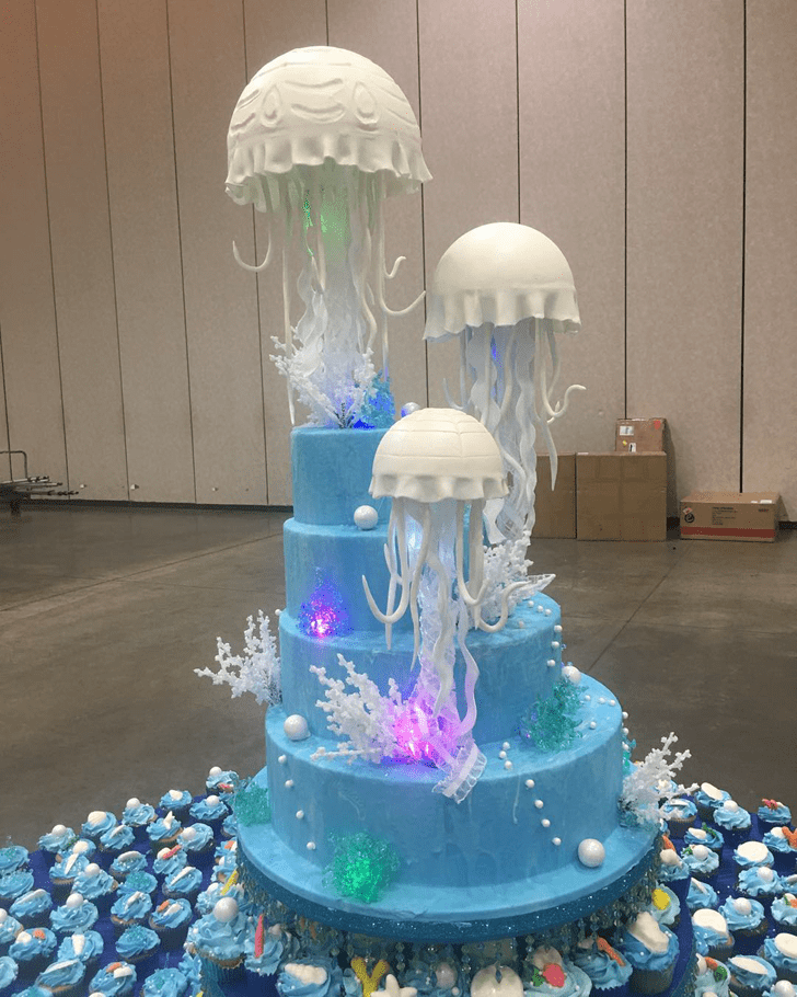 Fine Jellyfish Cake