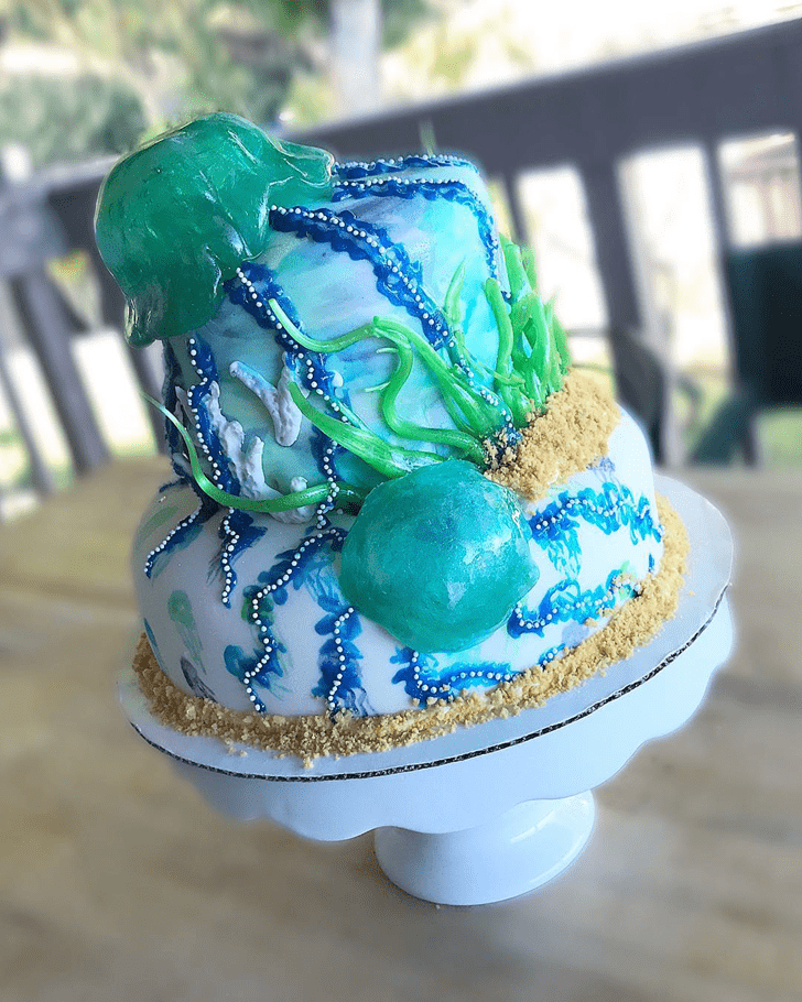 Gorgeous Jellyfish Cake