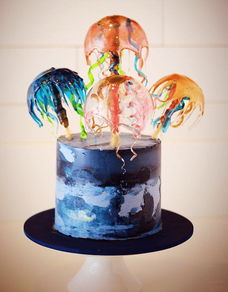Inviting Jellyfish Cake