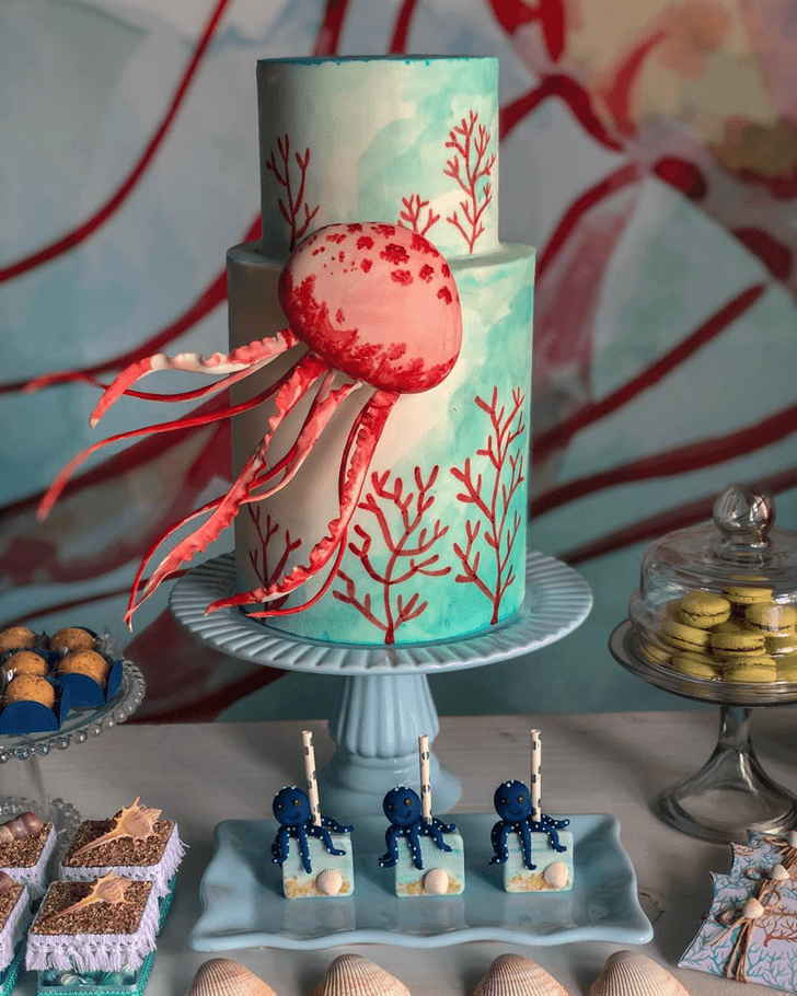 Magnificent Jellyfish Cake