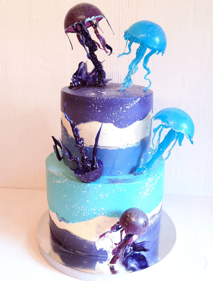 Ravishing Jellyfish Cake