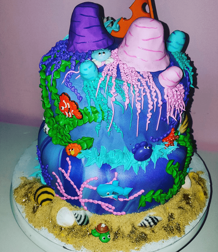 Splendid Jellyfish Cake