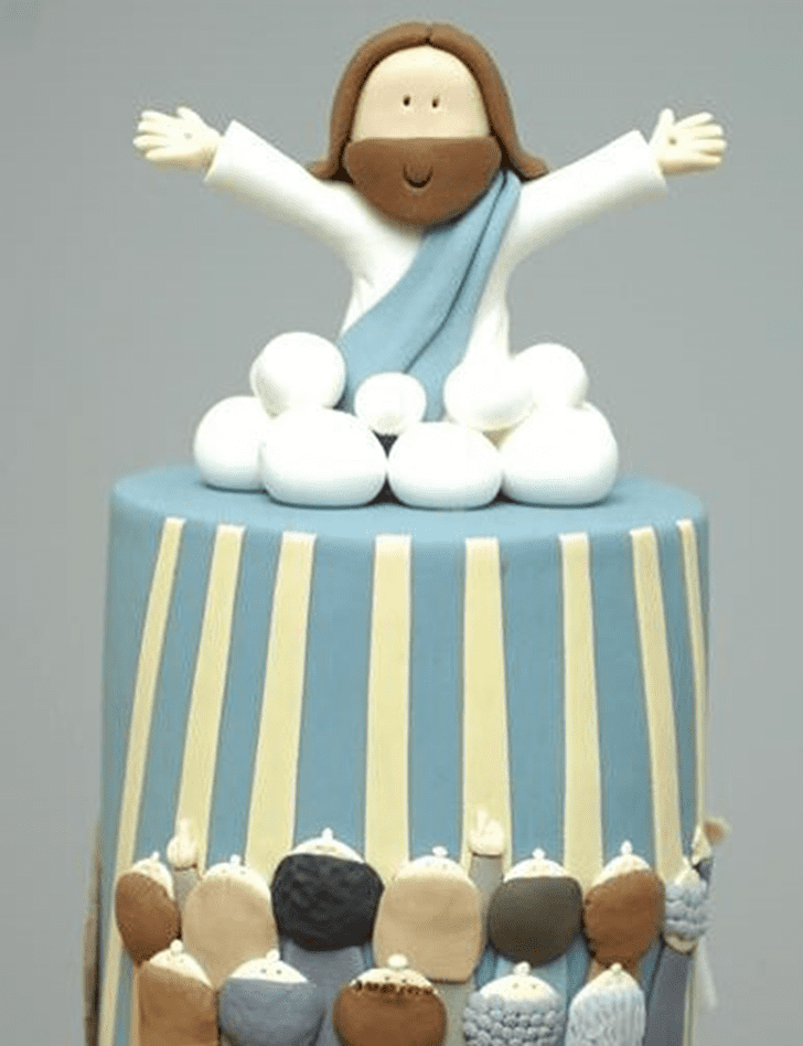 Dazzling Jesus Cake