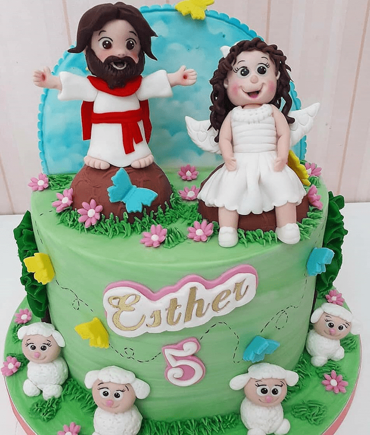 Delicate Jesus Cake