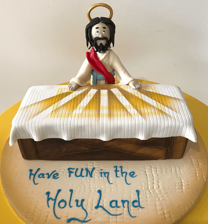 Enticing Jesus Cake