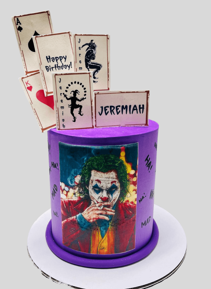 Cute Joker Cake