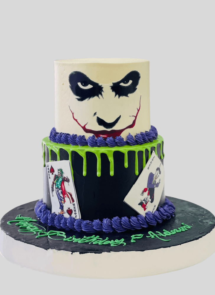 Enthralling Joker Cake