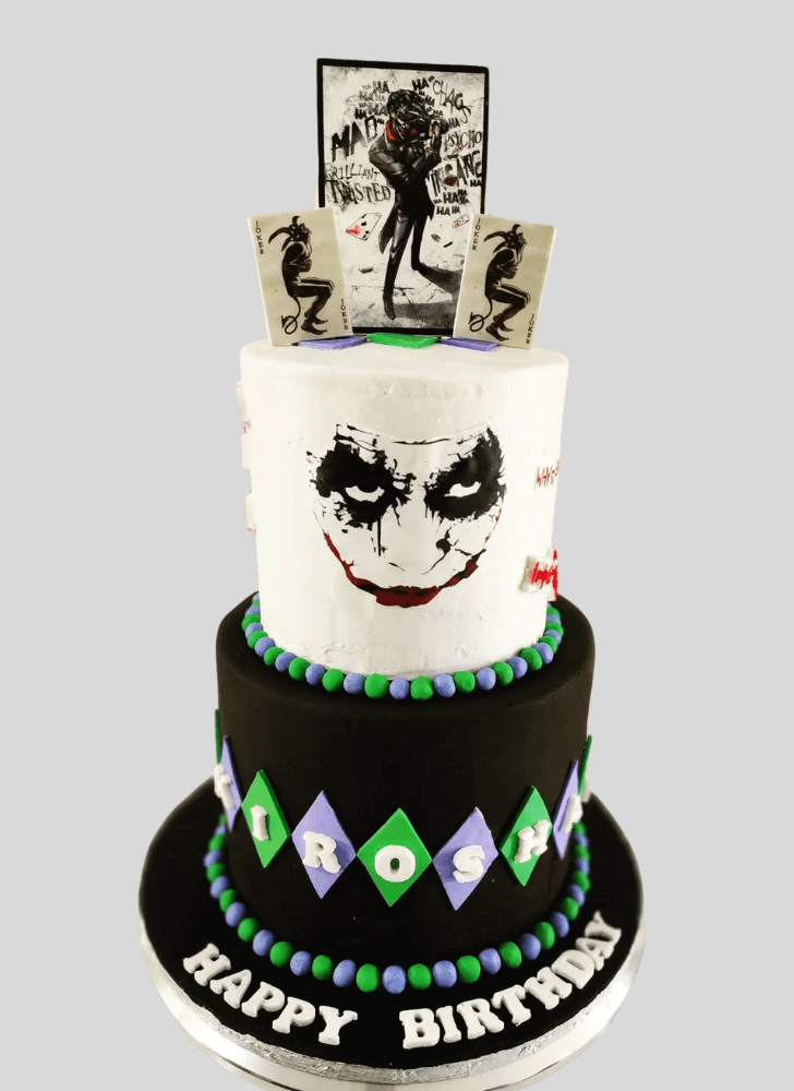 Enticing Joker Cake