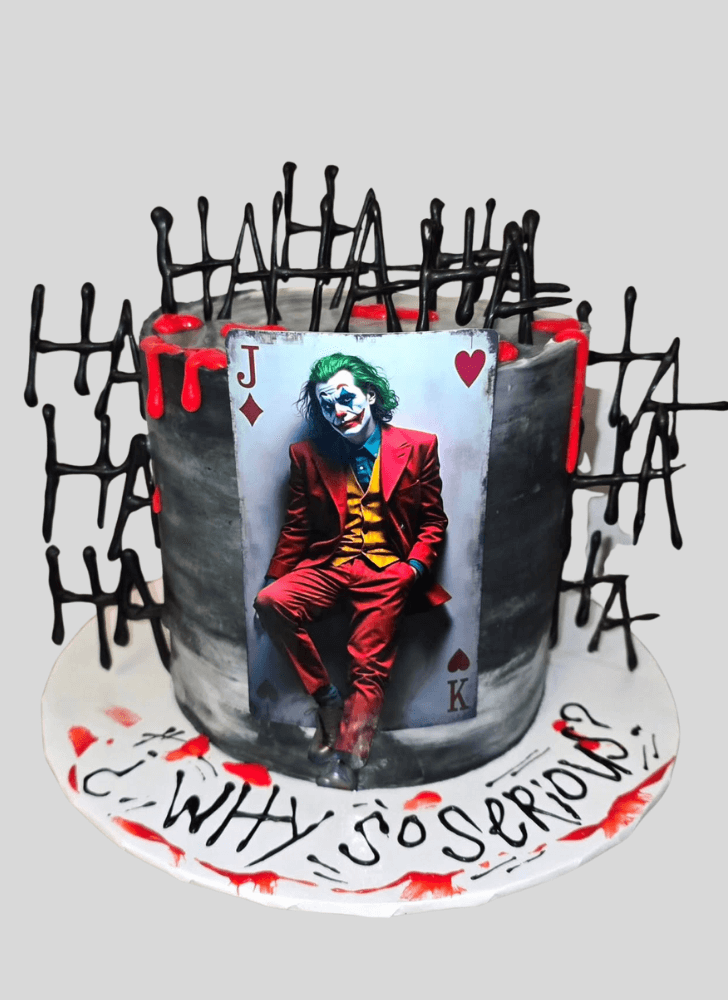 Exquisite Joker Cake