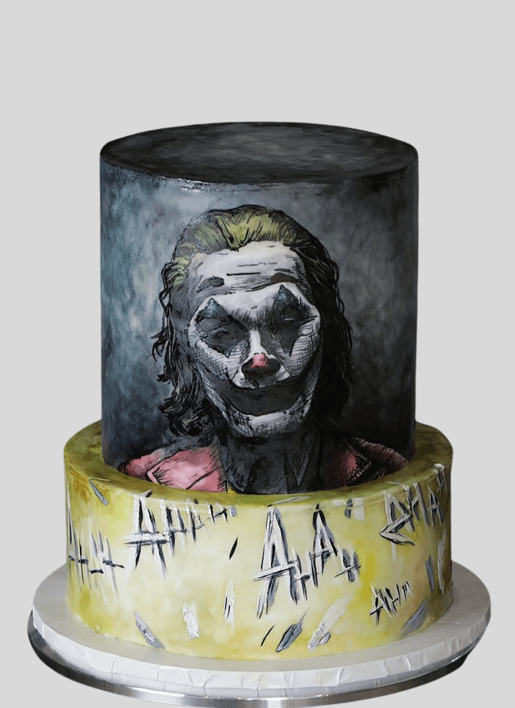 Lovely Joker Cake Design