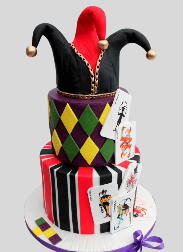 Pretty Joker Cake