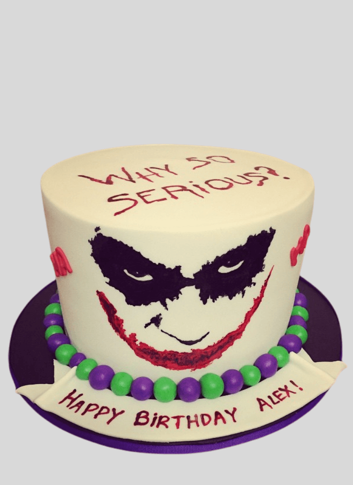 Resplendent Joker Cake