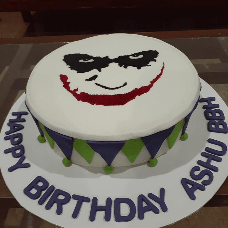 Appealing Joker Cake
