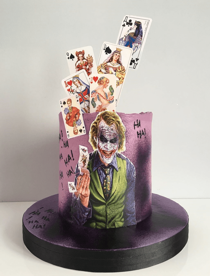 Charming Joker Cake