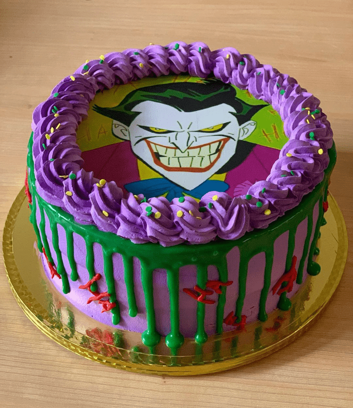 Cute Joker Cake