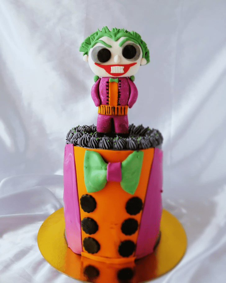 Enticing Joker Cake
