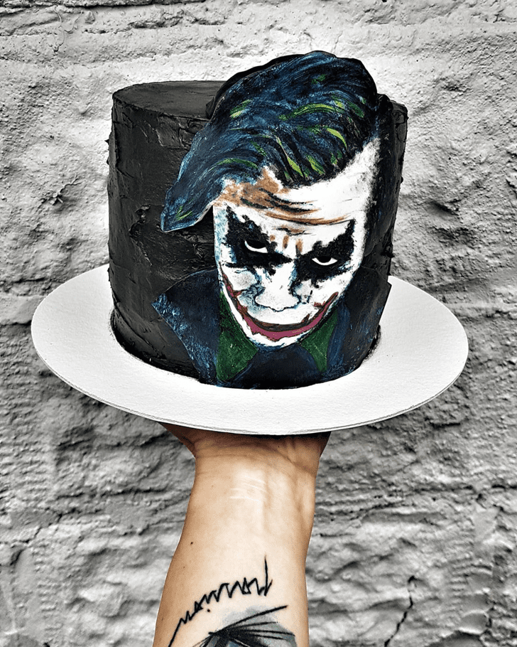 Fascinating Joker Cake