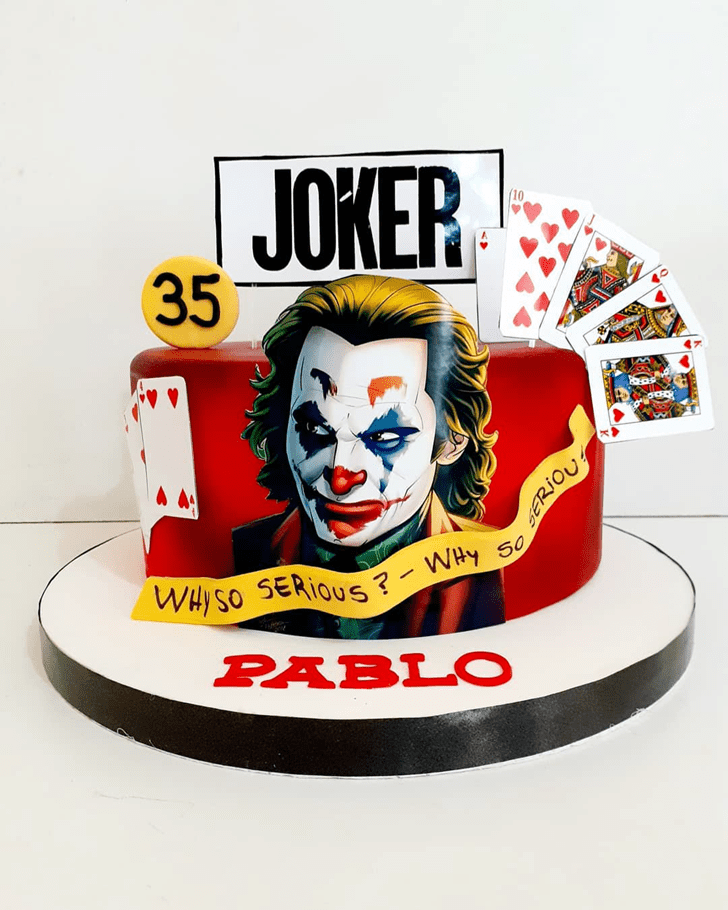 Magnificent Joker Cake