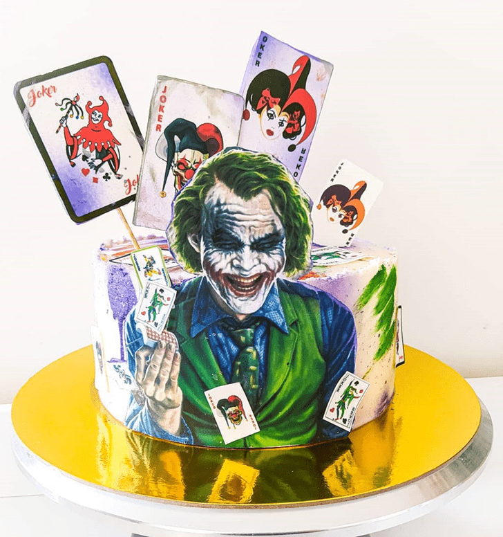 Mesmeric Joker Cake