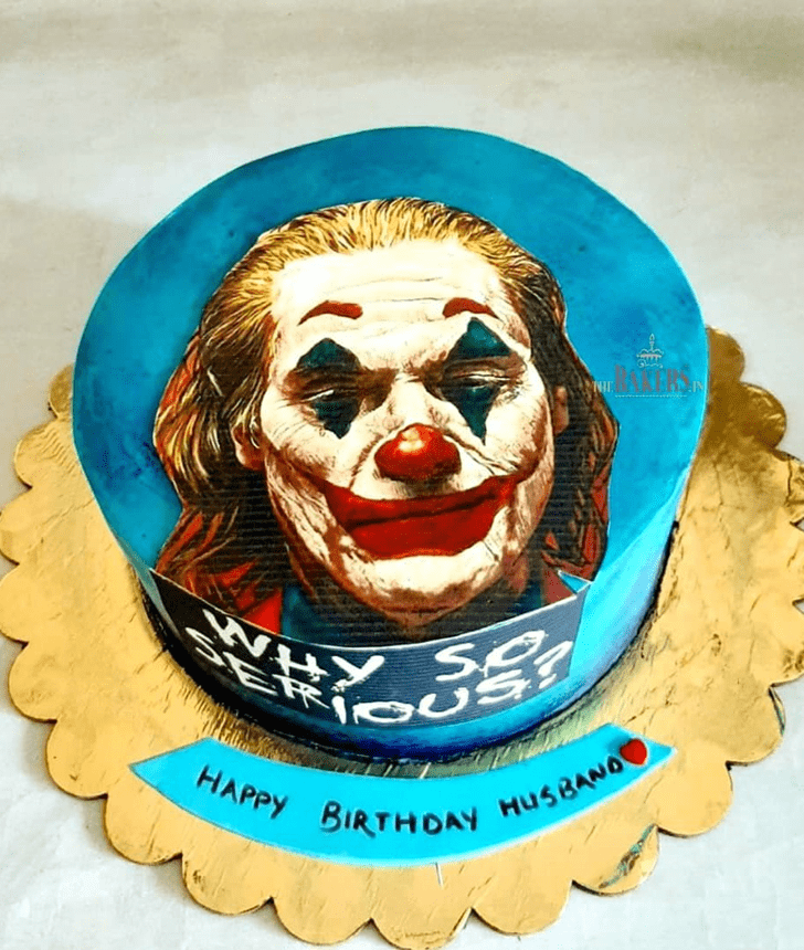 Shapely Joker Cake