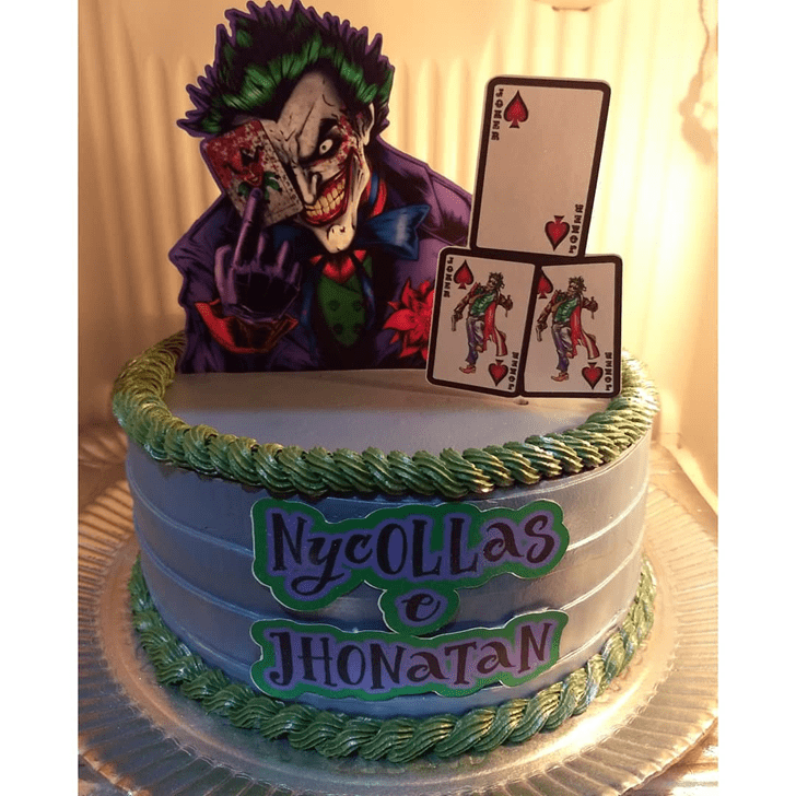 Superb Joker Cake