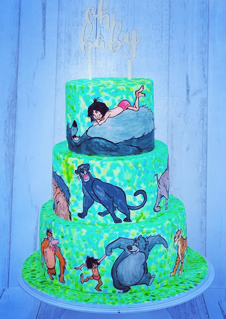 Adorable Jungle Book Cake