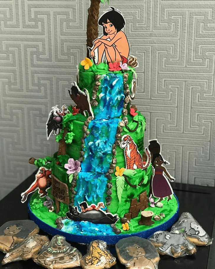 Excellent Jungle Book Cake
