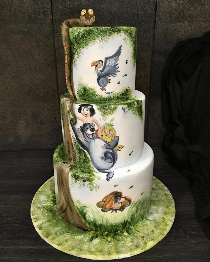 Gorgeous Jungle Book Cake