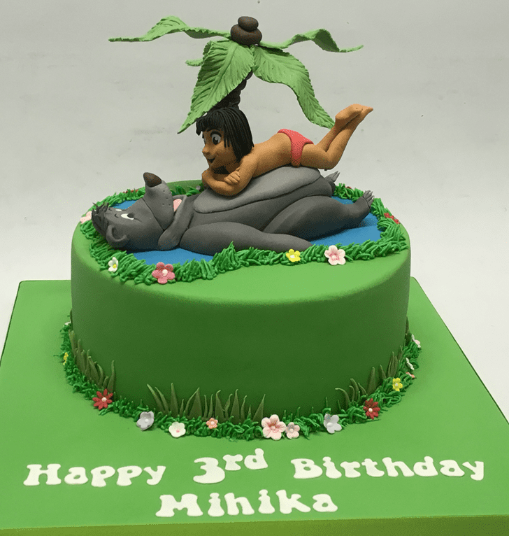 Graceful Jungle Book Cake
