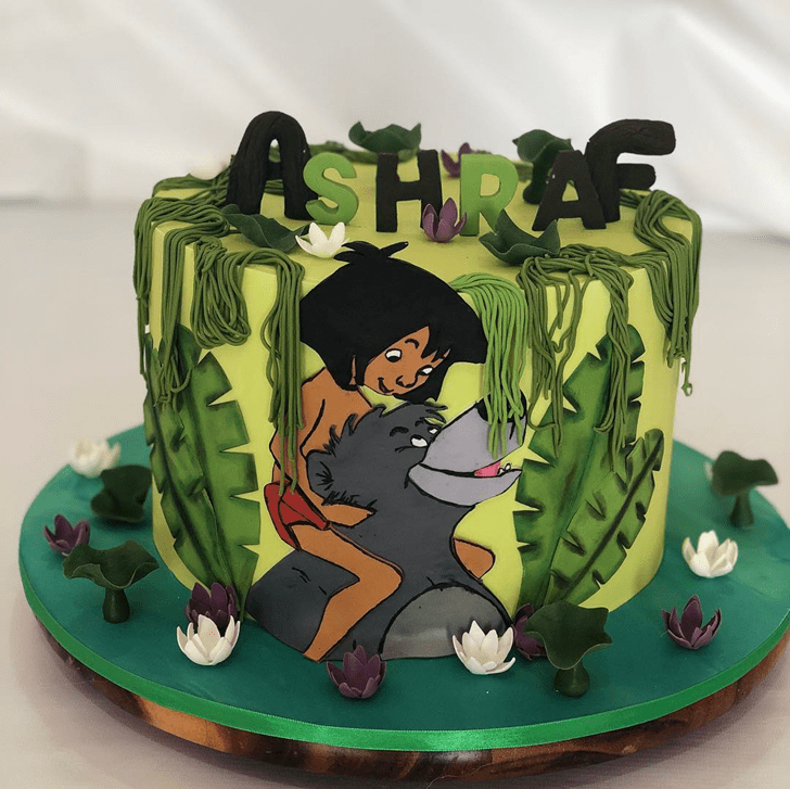 Marvelous Jungle Book Cake
