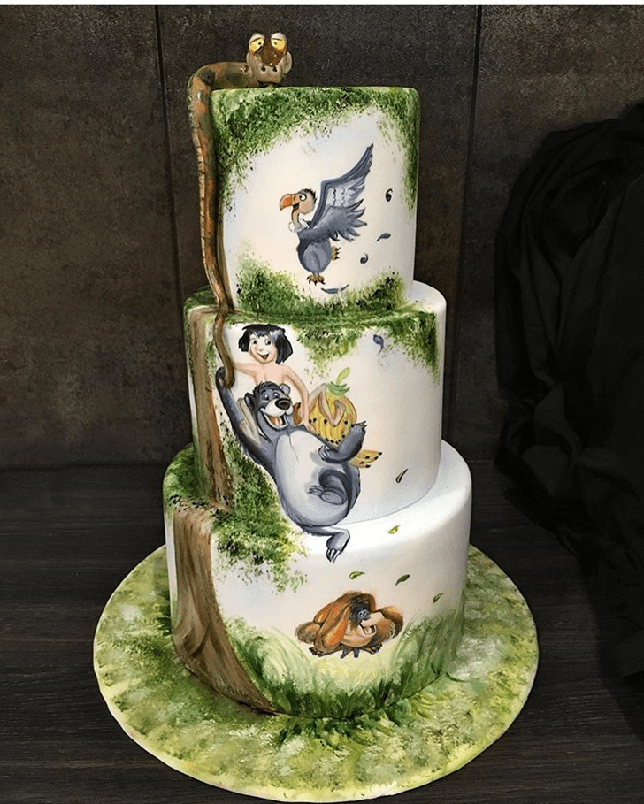 Mesmeric Jungle Book Cake