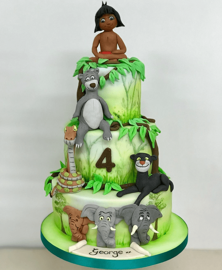 Stunning Jungle Book Cake