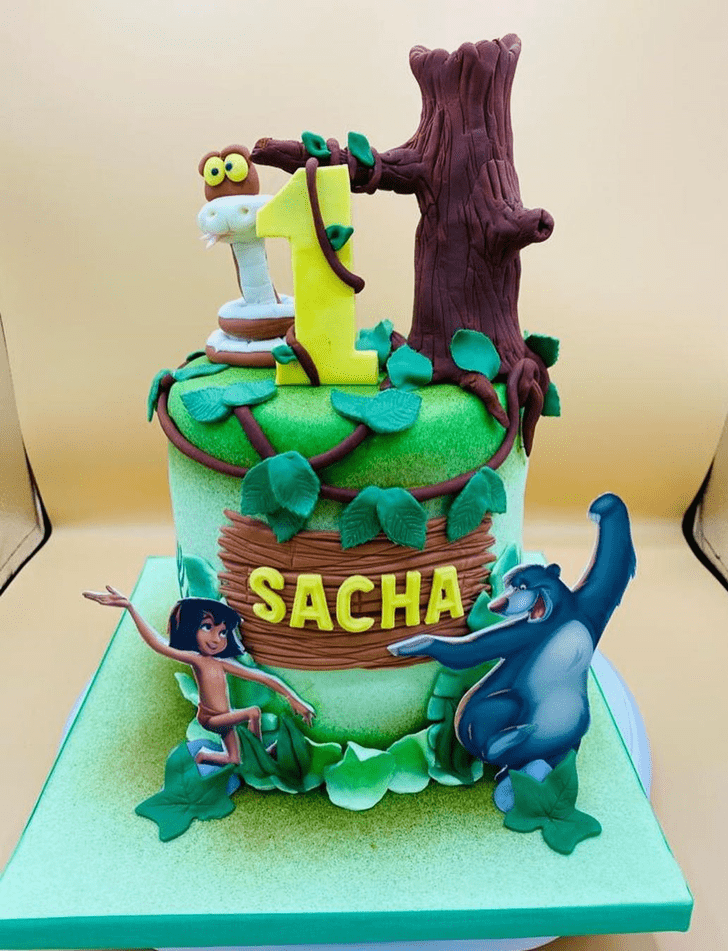 Wonderful Jungle Book Cake Design